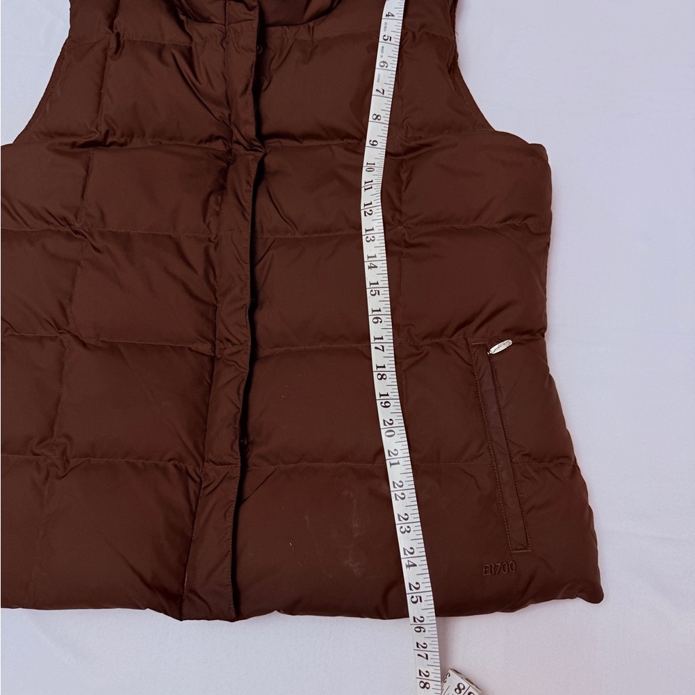 Eddie Bauer Chocolate Brown Puffer Vest - Picture 9 of 9